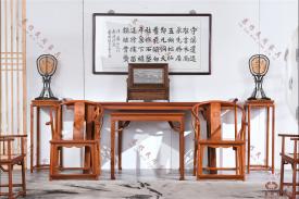 緬甸花梨明式中堂